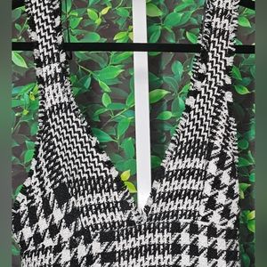 Zara, Size Small, Black and White Dress